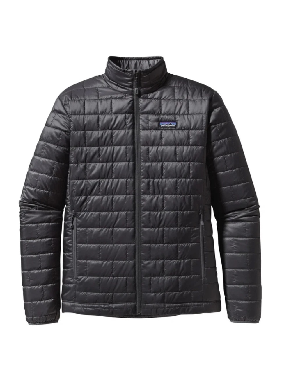 Patagonia Nano Puff Jacket Mens XL Forge Grey Puffer Coat Primaloft Insulate